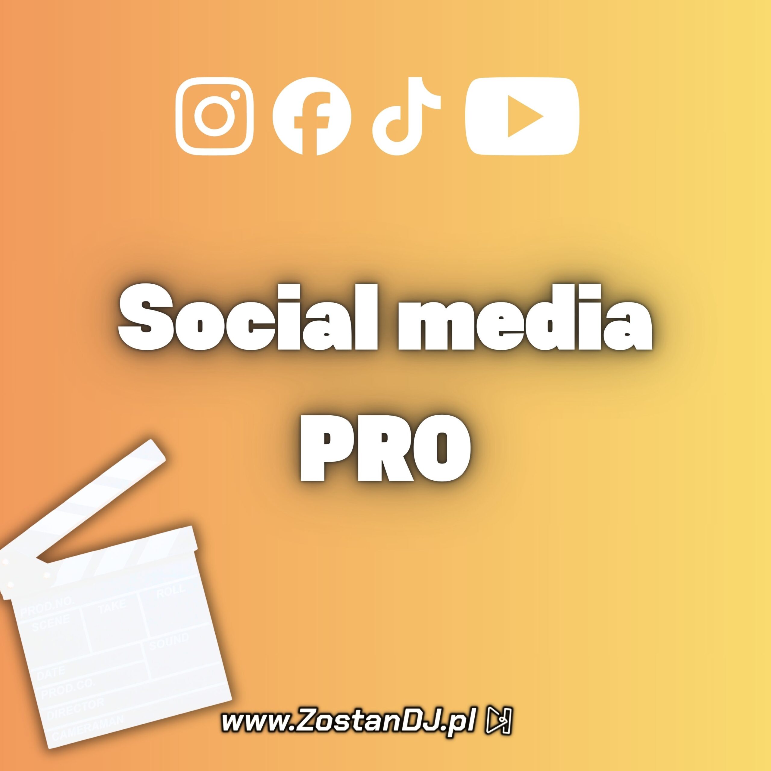 Social media DJ-a: Pakiet PRO